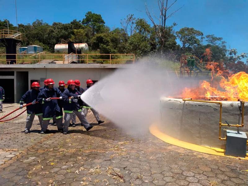 Curso básico de combate a incêndio